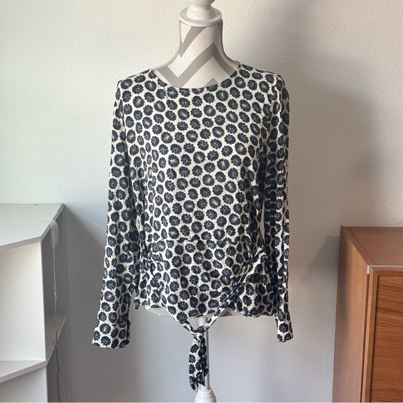 Womens Amour Vert Black & White lTie-Hem - Picture 2 of 7